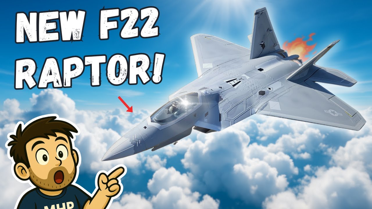Новый F22 Maiden Райана… и Лиза совершает свой первый самостоятельный полет