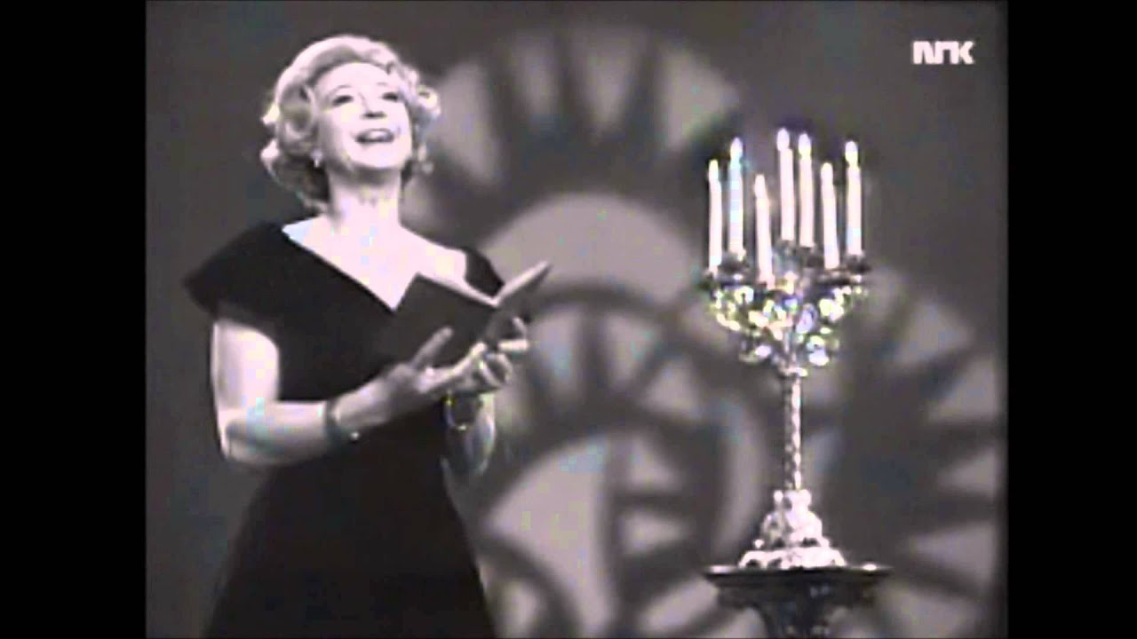 Wenche Foss og Harald Heide-Steen - Lyrikk Grand Prix (1964)