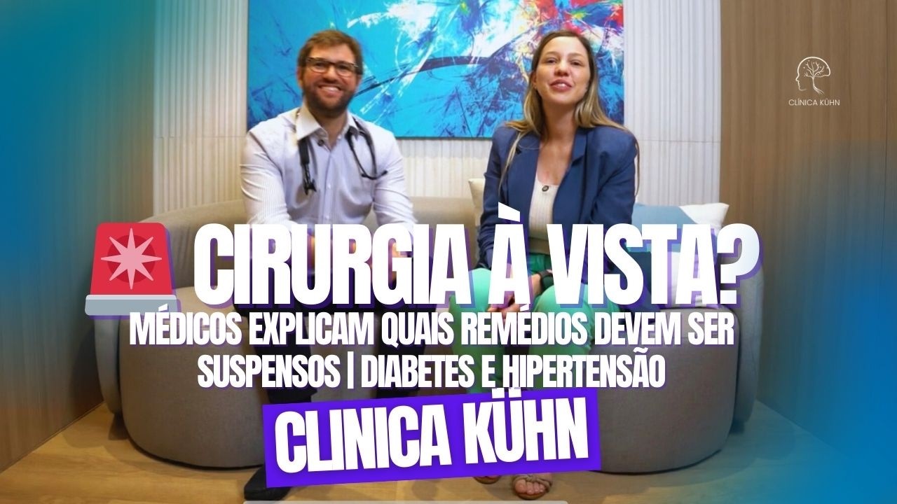 CIRURGIA À VISTA? ENTENDA QUAIS MEDICAMENTOS DEVEM SER SUSPENSOS | Diabetes e Hipertensão.