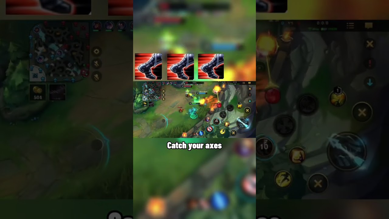 WILD RIFT - Draven Importance of the axe