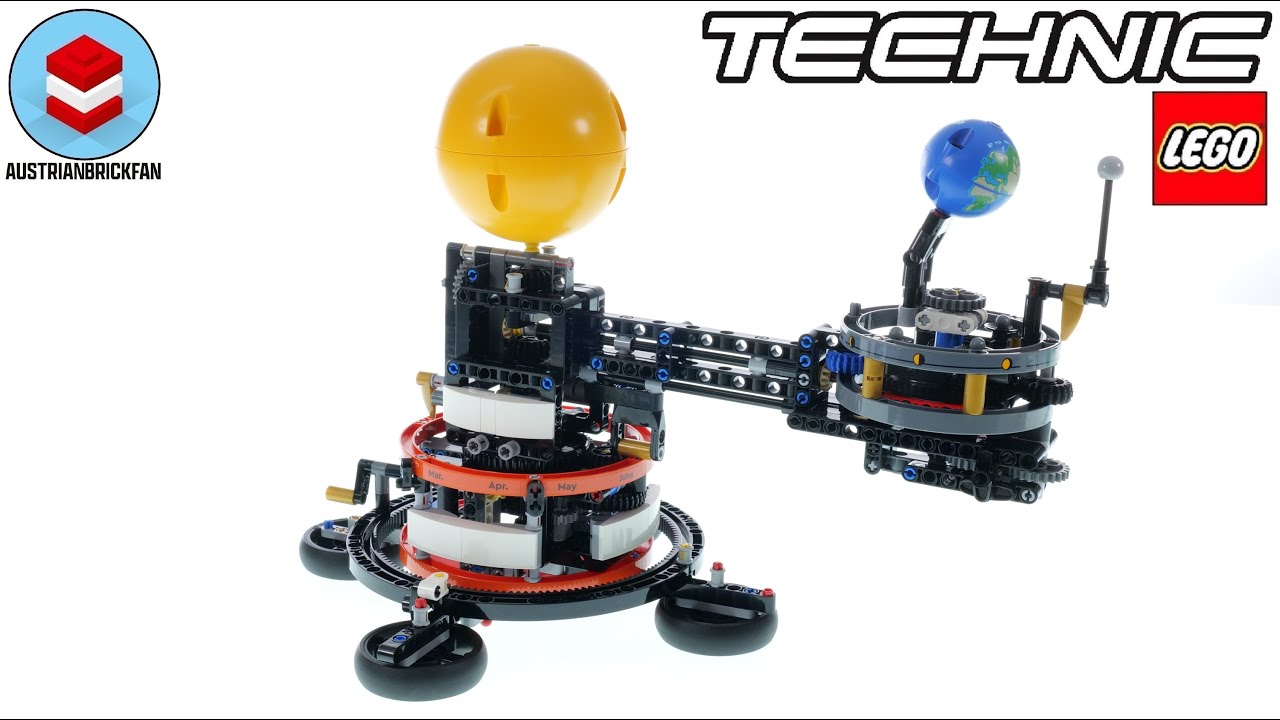 LEGO Technic 2024 – Планета Земля и Луна на орбите – Обзор скоростной сборки LEGO 42179