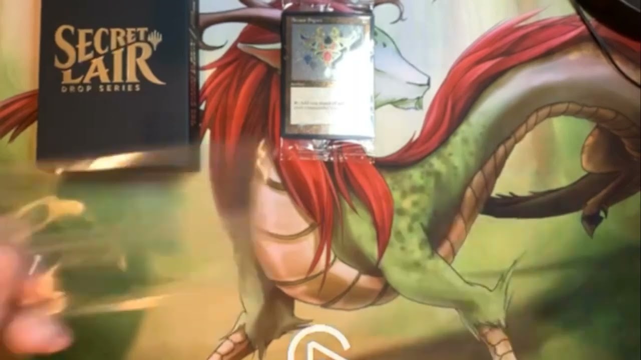 MTG Secret Lair Drop: Dan Frazier is Back: The Enemy Signets Foil Edition Unboxing!!!!!!!