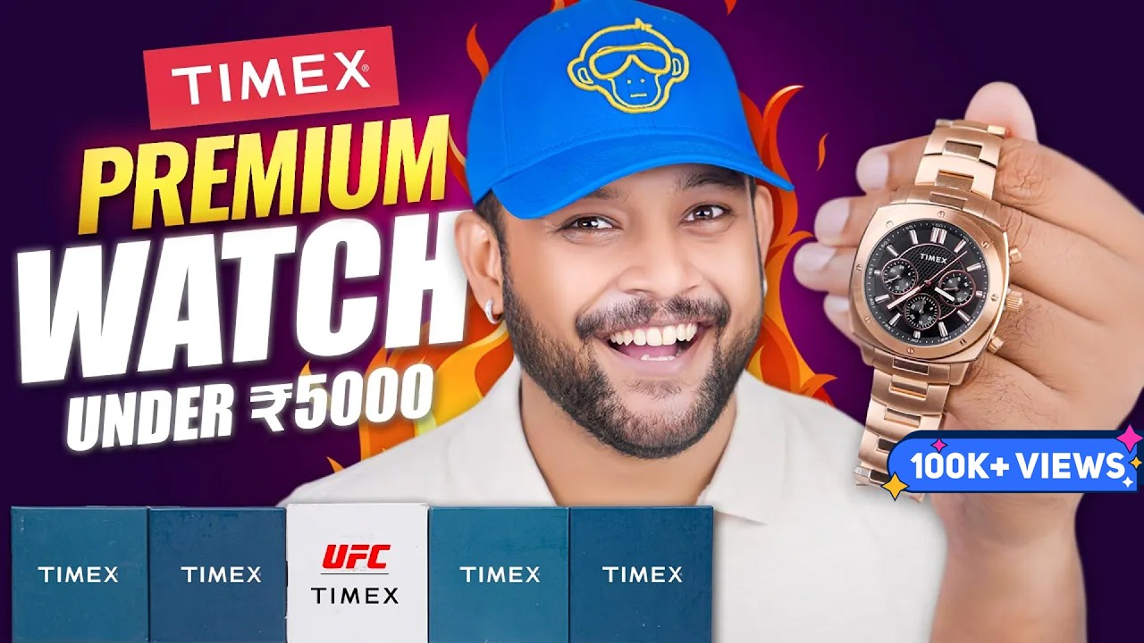5 Best Premium TIMEX Watches in 2025 🔥  New Timex Men Watch Under 5000 Haul & Review | ONE CHANCE