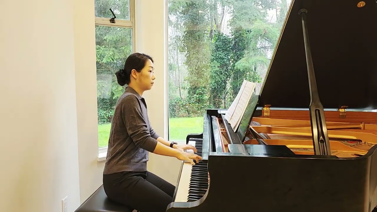 Piano: 하나님의 시간 In God's Time (중앙성가 50) 진선미 피아노 반주