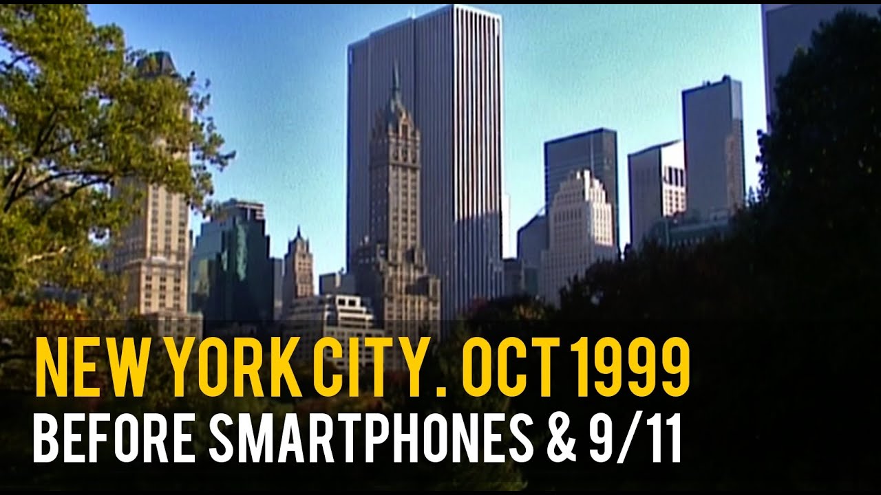 New York City. late October 1999. A time before smartphones, social media & 9/11