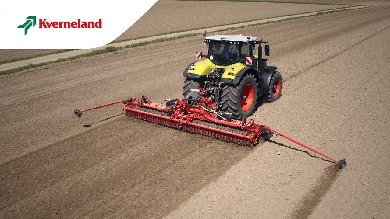 Erpice rotante Kverneland Rotago con controllo ISOBUS 100% (IT)