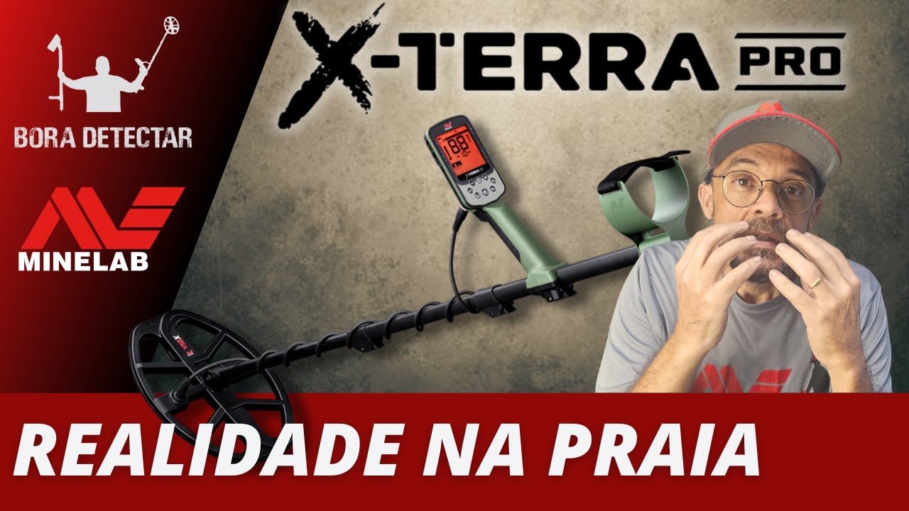 1 hora de TESTE e explicações do X TERRA PRO na PRAIA