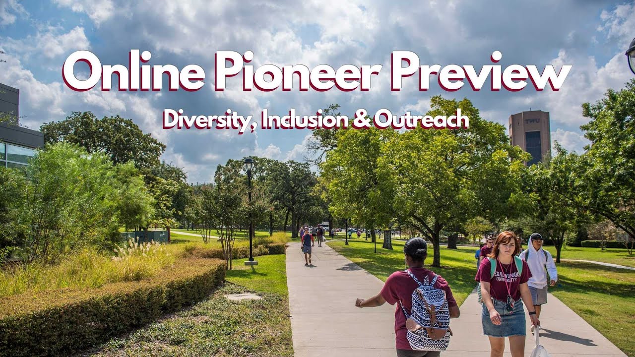 Online Pioneer Preview: Diversity, Inclusion and Outreach at TWU