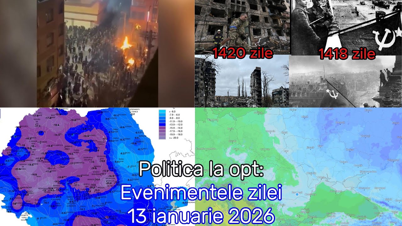 Politica la opt: Evenimentele zilei 13.01.2026