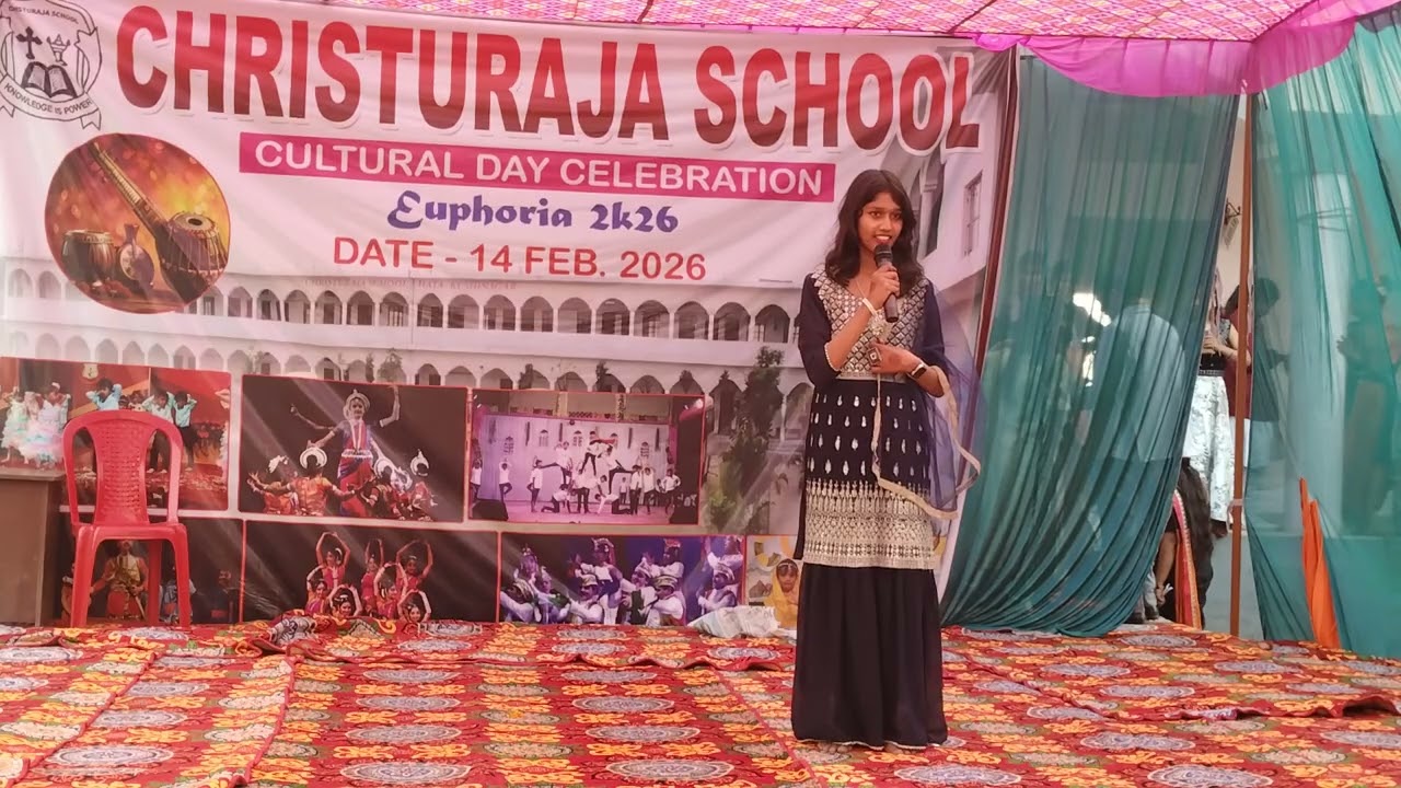 Cultural program 2026(ye raten ye mousam) Christuraja School Hata