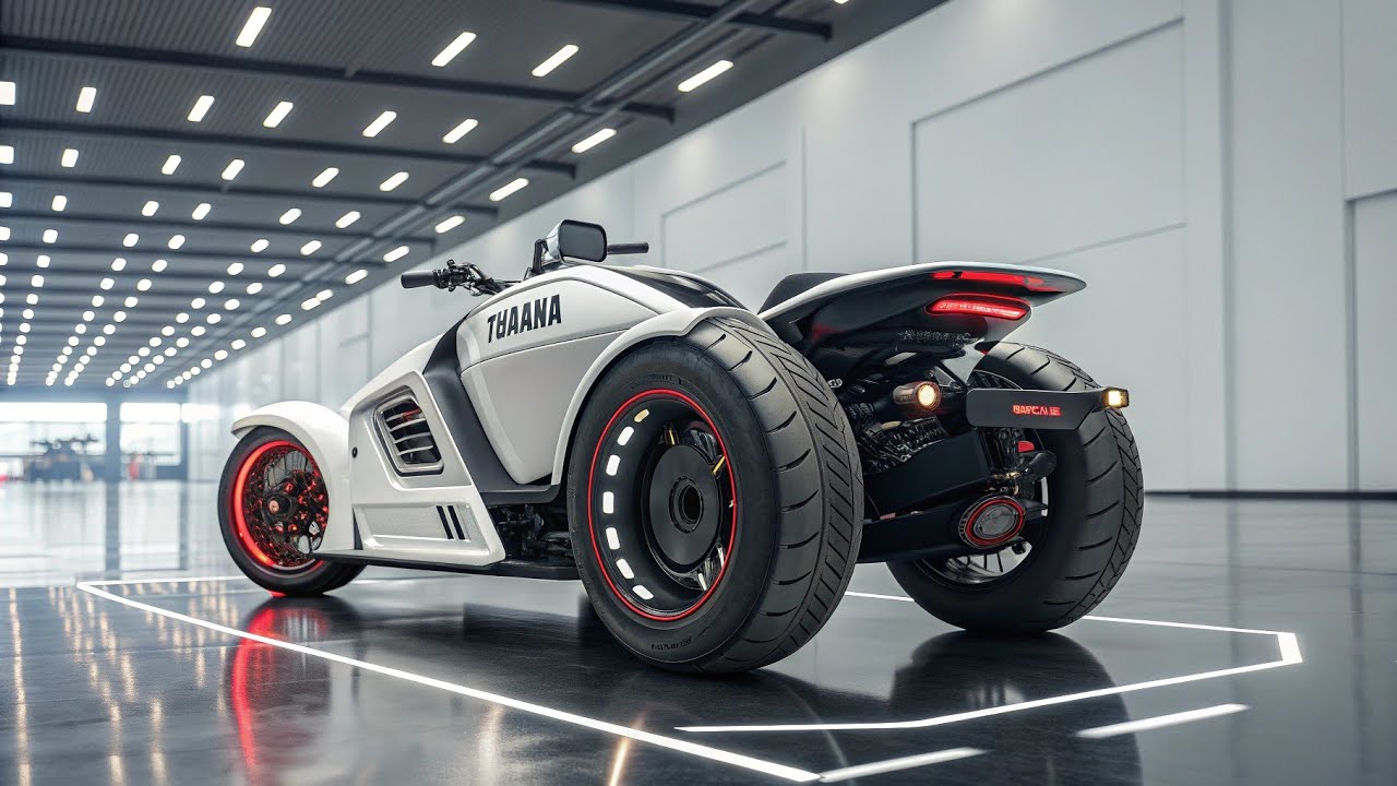 «Безумный футуристический концепт-кар YANDA Trike 🔥 Абсолютный трёхколёсный зверь»