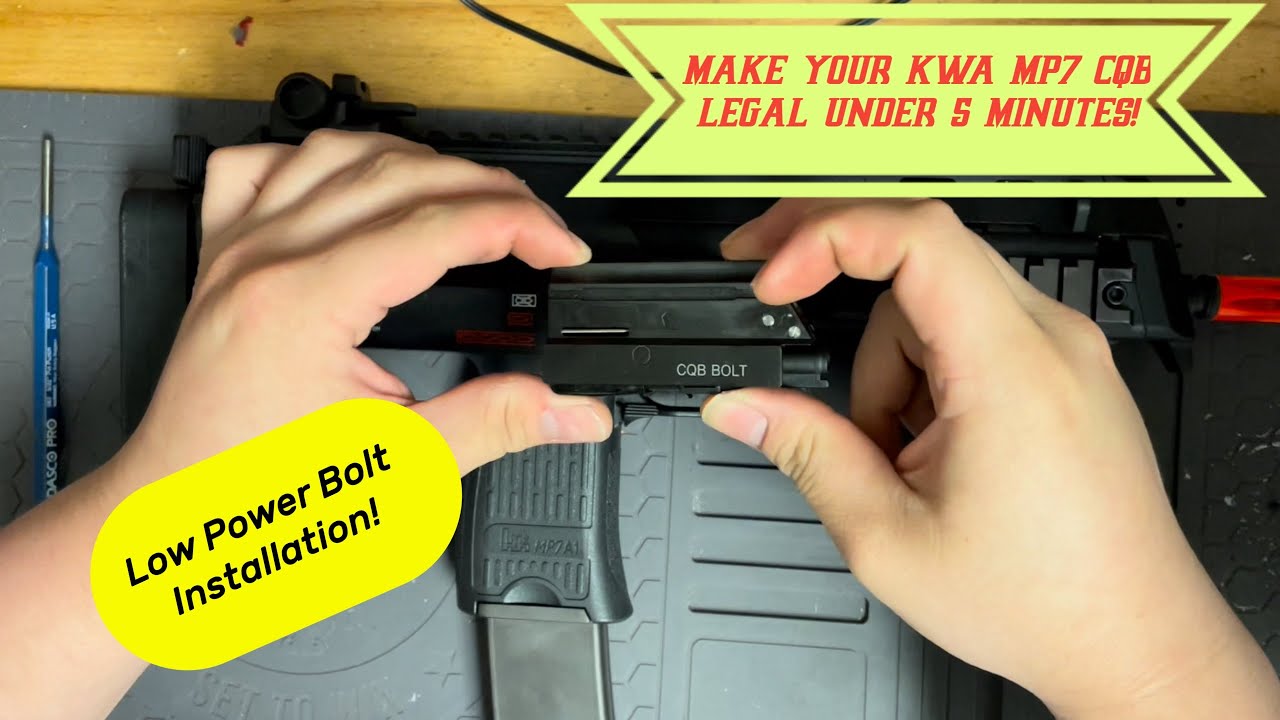 KWA MP7 CQB Bolt Installation