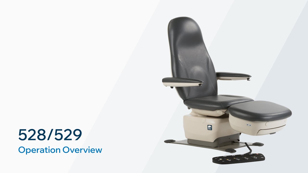 How To Operate MTI 529 Series Exam/Procedure Chairs