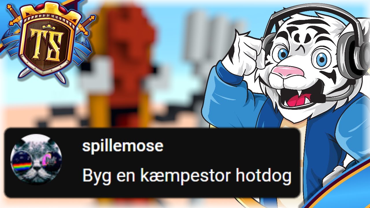 BYGGER JERES KOMMENTARER #1! | Dansk Minecraft med @TortenSkjold