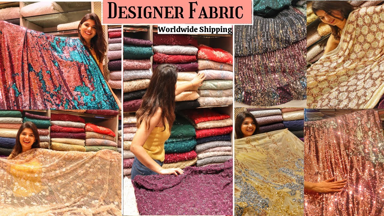 Designer Fabrics Shop In Lajpat Nagar Market Delhi | Customised Saree, Lehenga, Gown, Suit & Dupatta