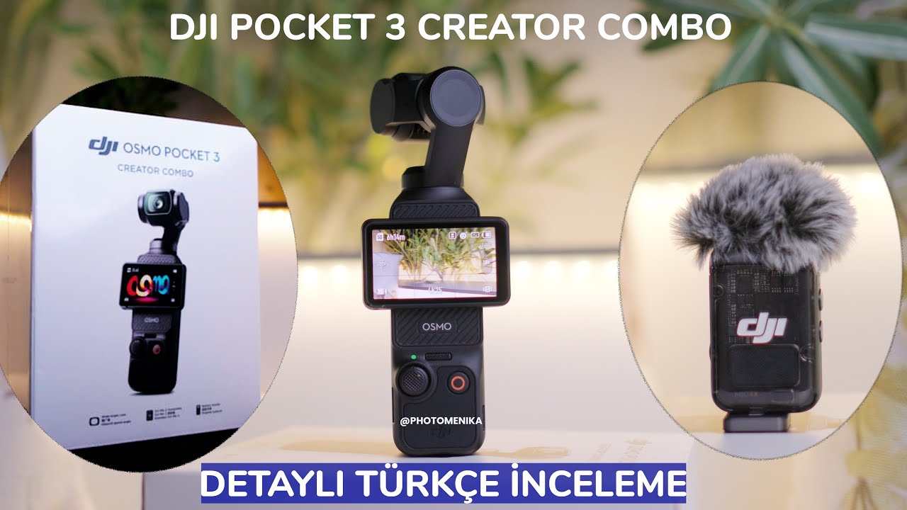 Dji Osmo Pocket 3 Creator Combo Detaylı Türkçe inceleme