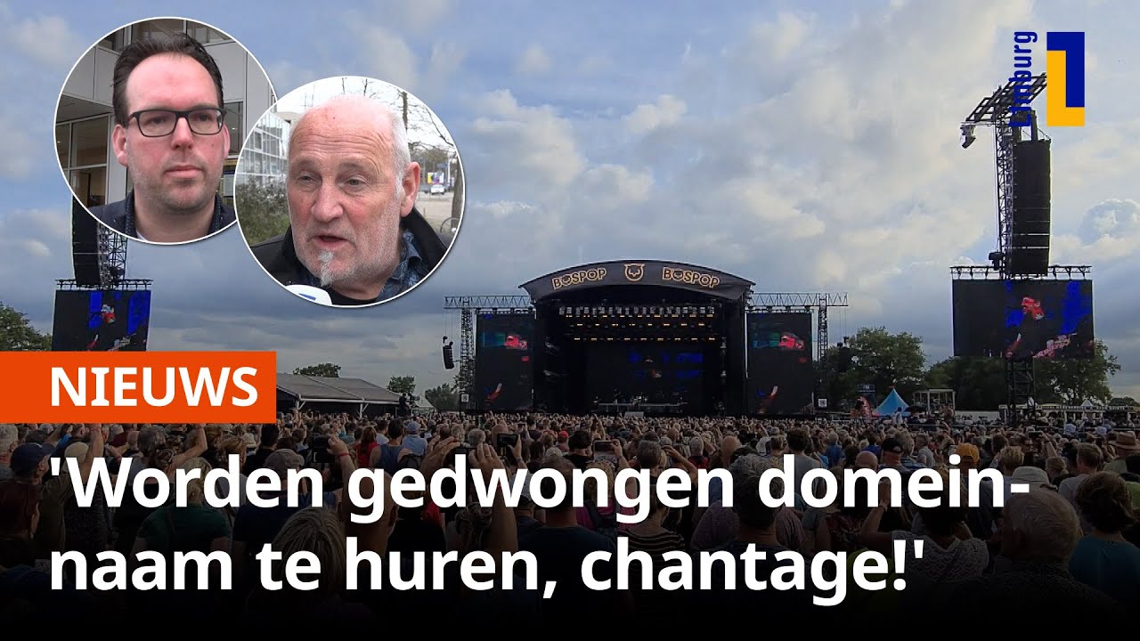 Bospop moet 3000 euro betalen voor domeinnaam en gaat naar de rechter | 1Limburg
