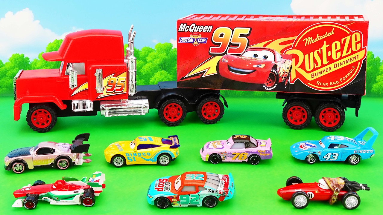 Disney Pixar Cars Unboxing Review | Disney Pixar Cars Color Changers Race Ready Car Wash Playset