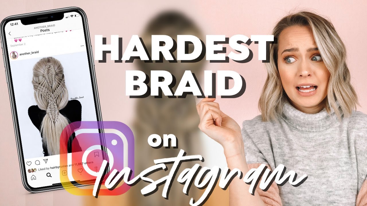 Trying the HARDEST BRAIDS on Instagram Ep. 1- Kayley Melissa