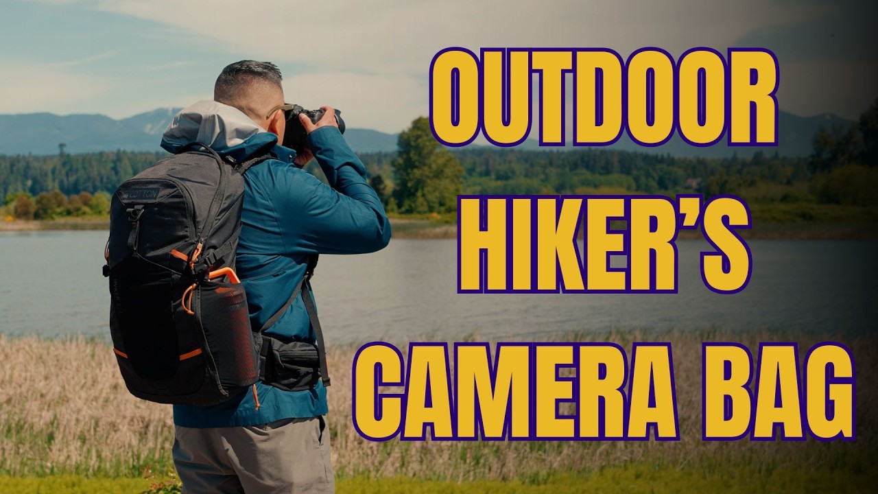 The All-New Cotton Carrier Hyker 25L Backpack!  The ultra-breathable, ultra quick camera backpack!