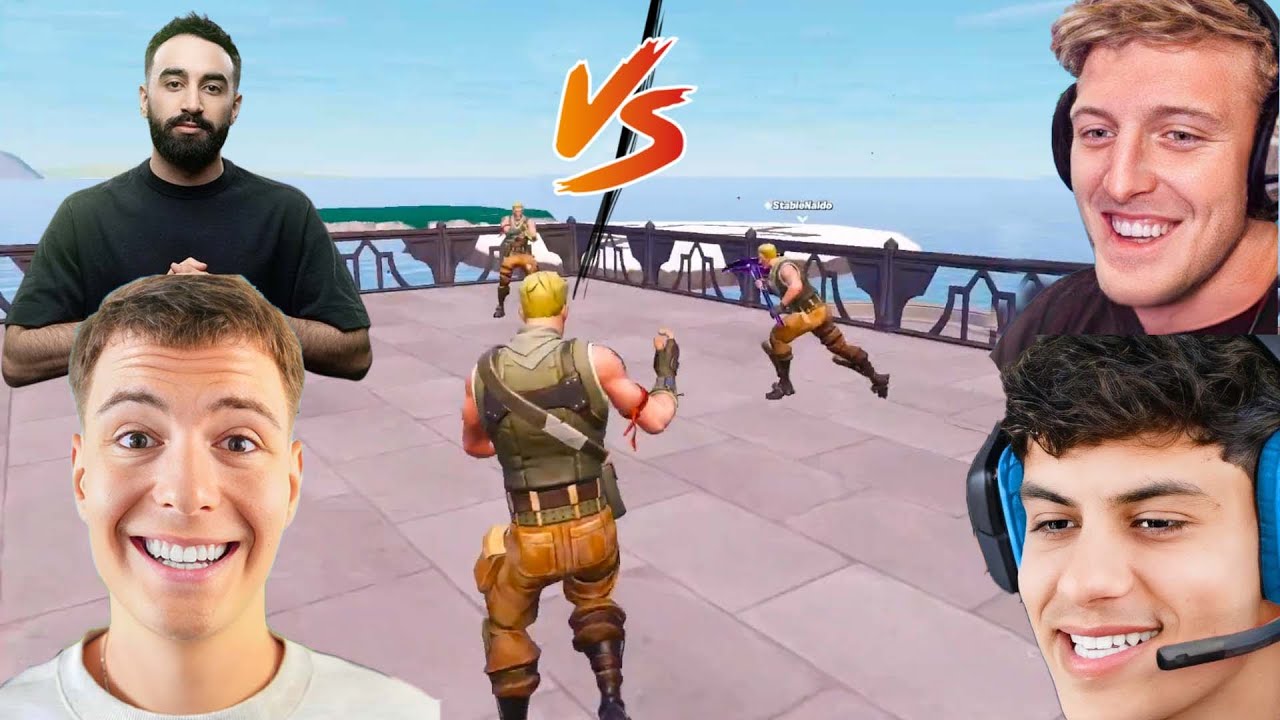 2 PRO VS 2 Retired Fortnite Players