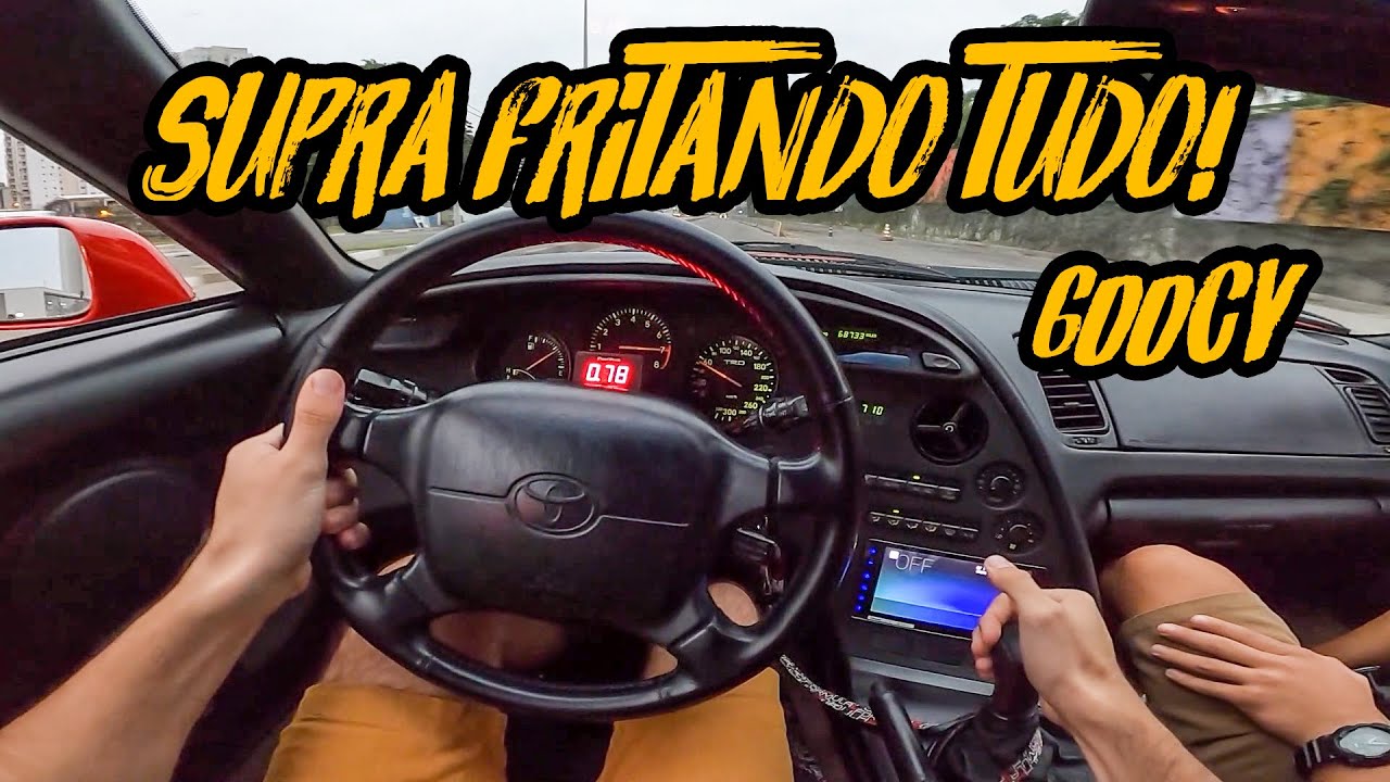 SUPRA DE 800 MIL REAIS QUE ERA DO FIUK!!🔥ACELERANDO TUDO 600CV BARULHO ANIMAL!!
