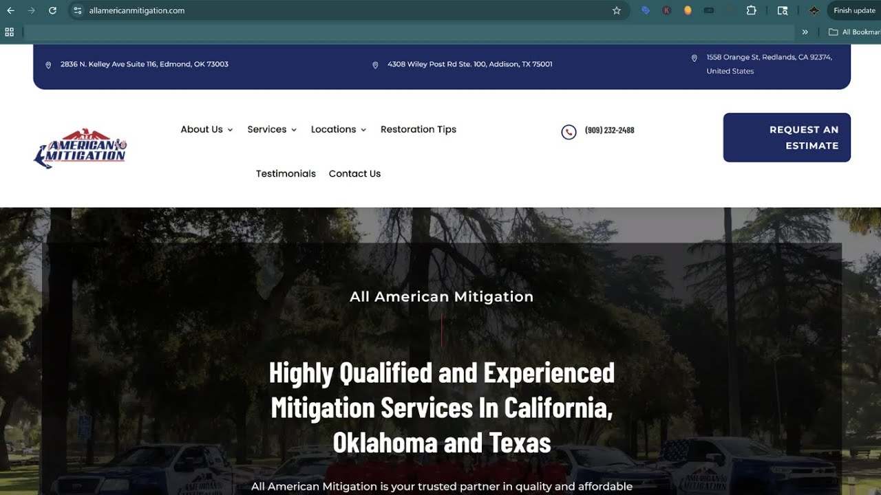 All American Mitigation Online Audit | Peterson SEO