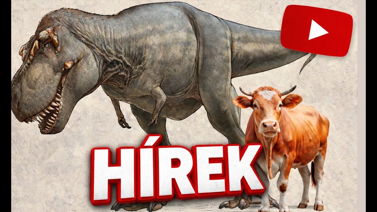Megdőlt egy T-rex elmélet és eljött az okos tehenek kora