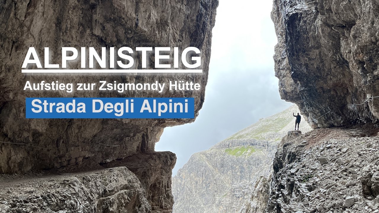 Alpinisteig über Elferscharte in den Sextener Dolomiten