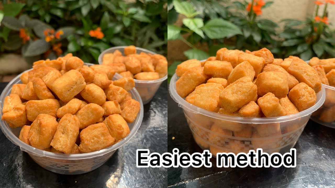 How to make crunchy Nigerian chin chin /easy &tasty snack recipe 