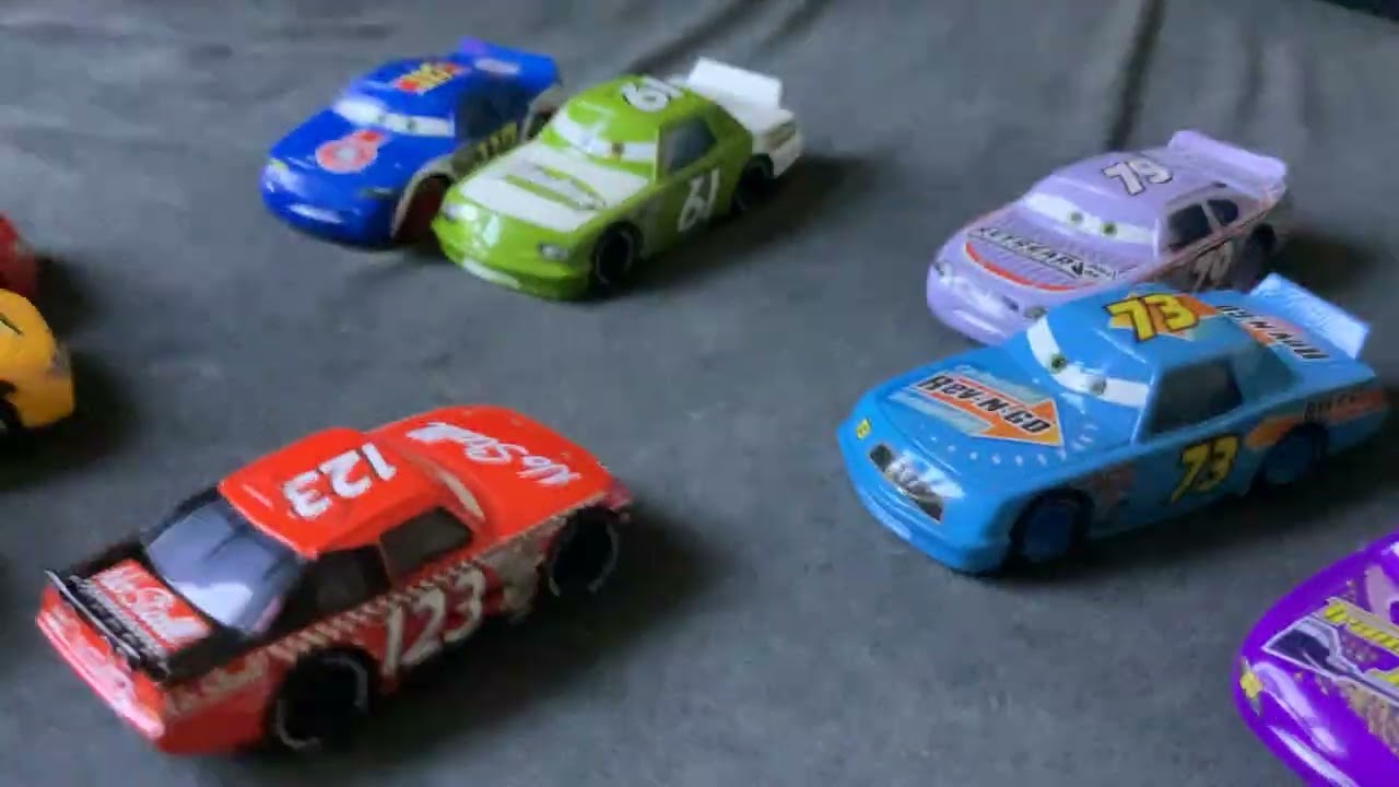 Cars 2006 1:55 scale Ralph, James, Haul, Misti and Lee Diecasts Part 2