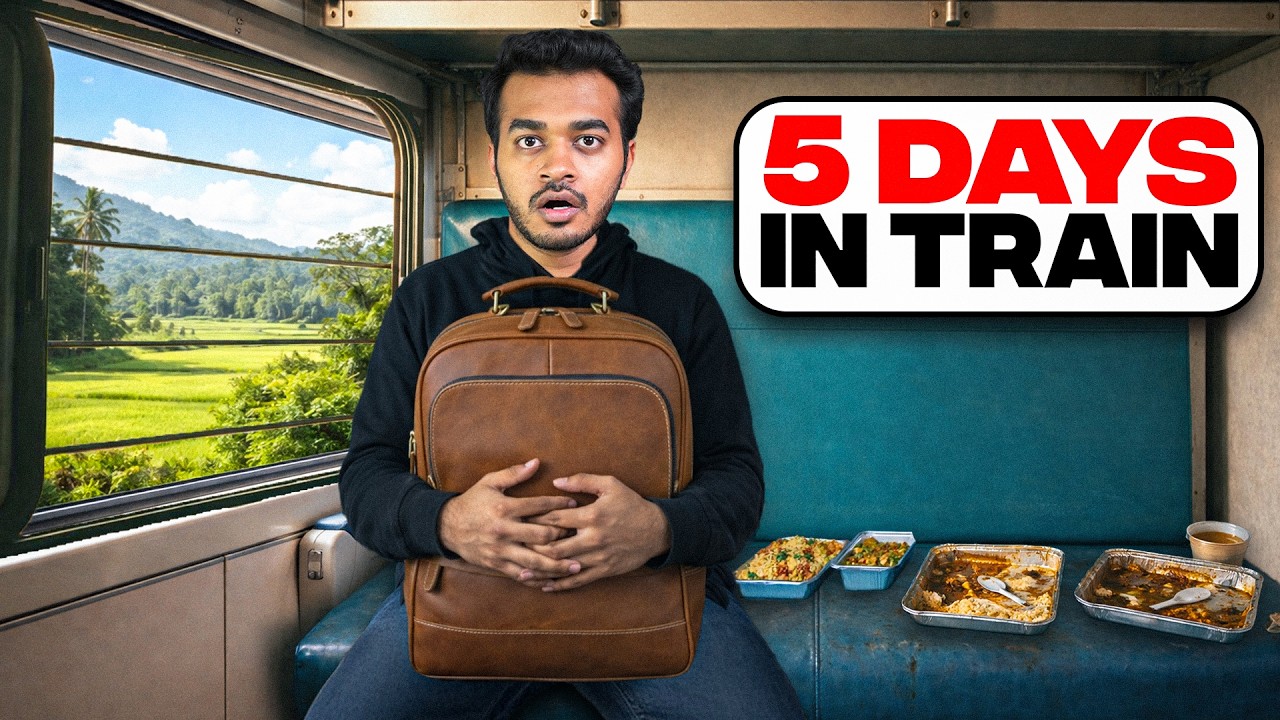 I travelled in the Longest Running Train in India!