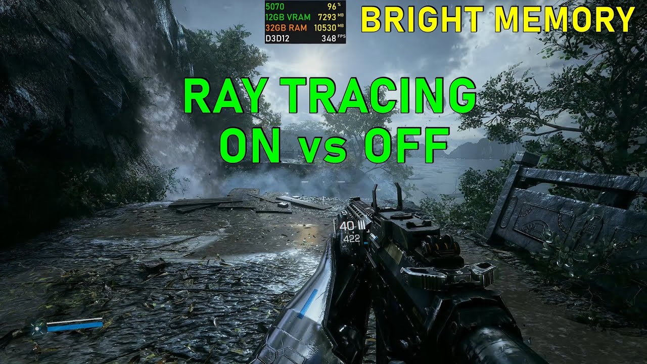 Bright Memory Infinite: Ray Tracing On vs Off [RTX 5070]