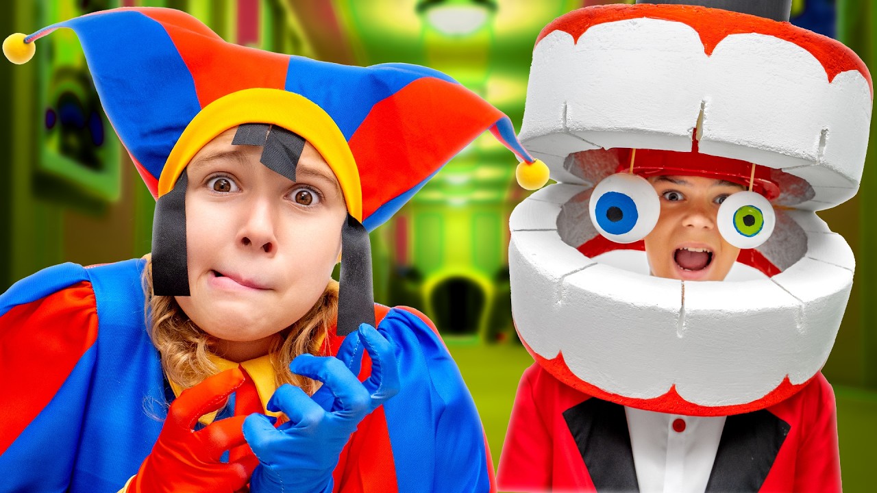 ЦИФРОВОЙ ЦИРК: Экстремальные прятки! 🎪😱
