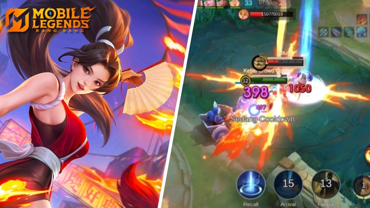MASHA - MAI SHIRANUI 🪭 | DI MODE OVERDRIVE | GACOR PARAH WAKK 🔥😎