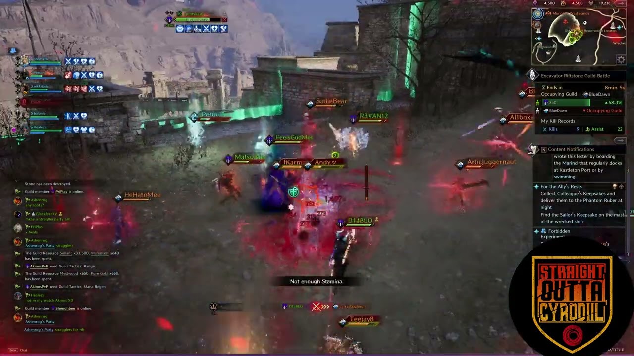 Throne & Liberty PvP | 4400+CP IMPALER Longbow / Spear Excavator-9 Riftstone | Live comms | SoC゛