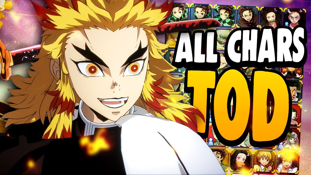 All 46 Characters 100% TOD Combo - Demon Slayer 2