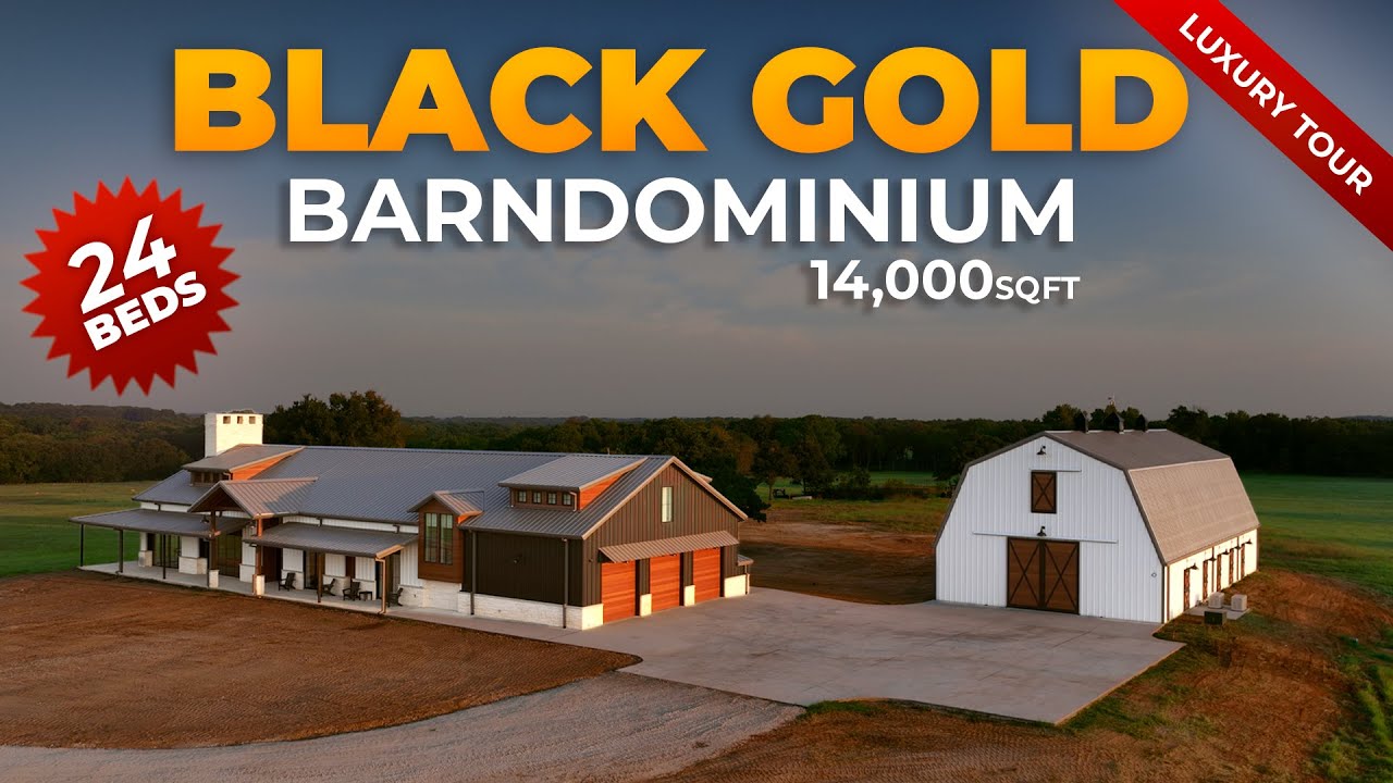 Тур по роскошному бардоминиуму Black Gold площадью 14 000 кв. футов | Texas Best Construction