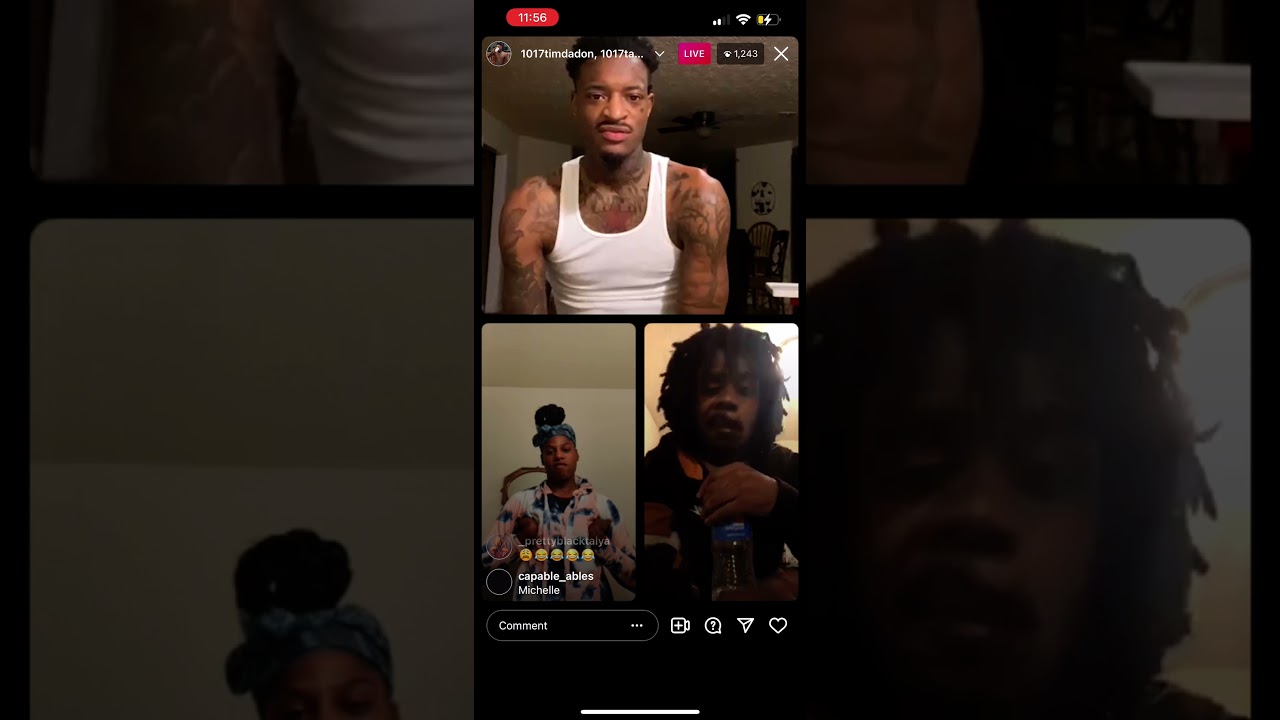 1017 timdadon ig live (funny af)