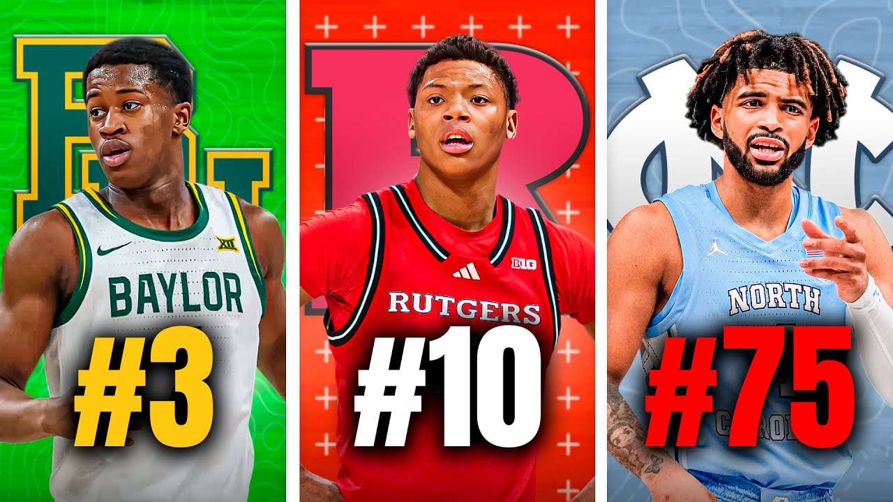 Ranking the Top 75 Prospects for the 2025 NBA Draft