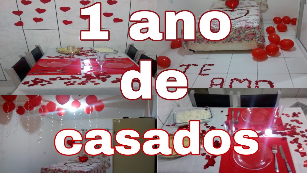 SURPRESA DE UM ANO DE CASAMENTO/Vivendo A Dois