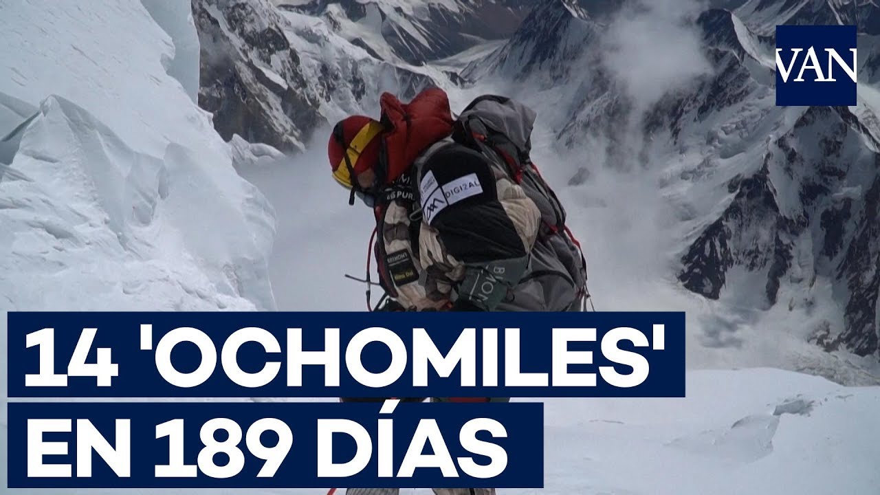 Una nueva haza&ntilde;a para el alpinismo: 14 'ochomiles' en 6 meses