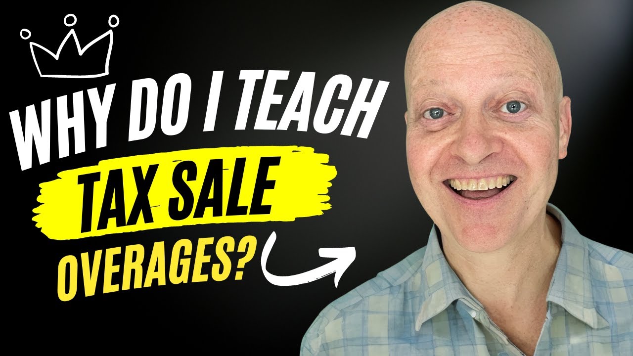 Why Do I Teach The Overages Business?  By America's Tax Sale Attorney Bob Diamond