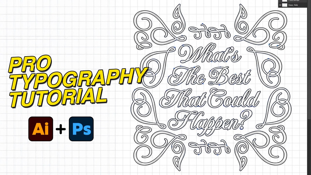 Designing a Vintage Typography Poster in Illustrator & Photoshop