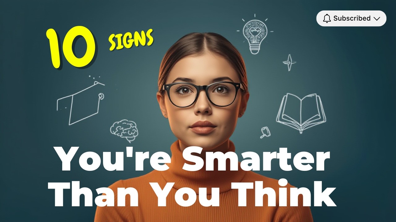 10 Signs You’re Smarter Than You Think|Learn English Through Motivation|Listening Practice #shorts