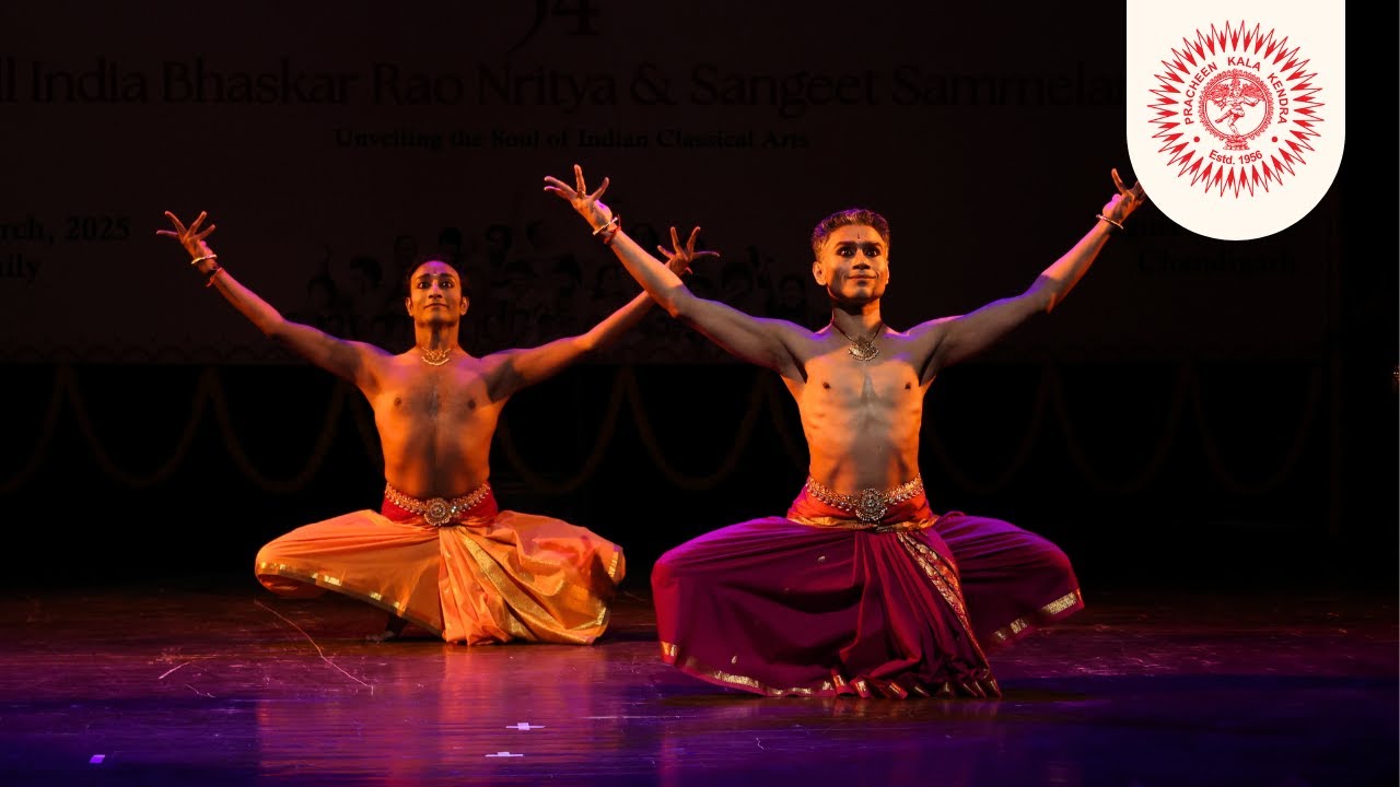 Bharatnatyam Duet by Sh. Samrat Dutta & Sh. Santanu Roy | March 2025 | Chandigarh