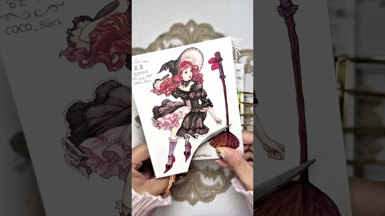 Moonlit Spell 🌑 | ASMR Creative Journaling ft. @IeebeeOffice  and hwara stickers 