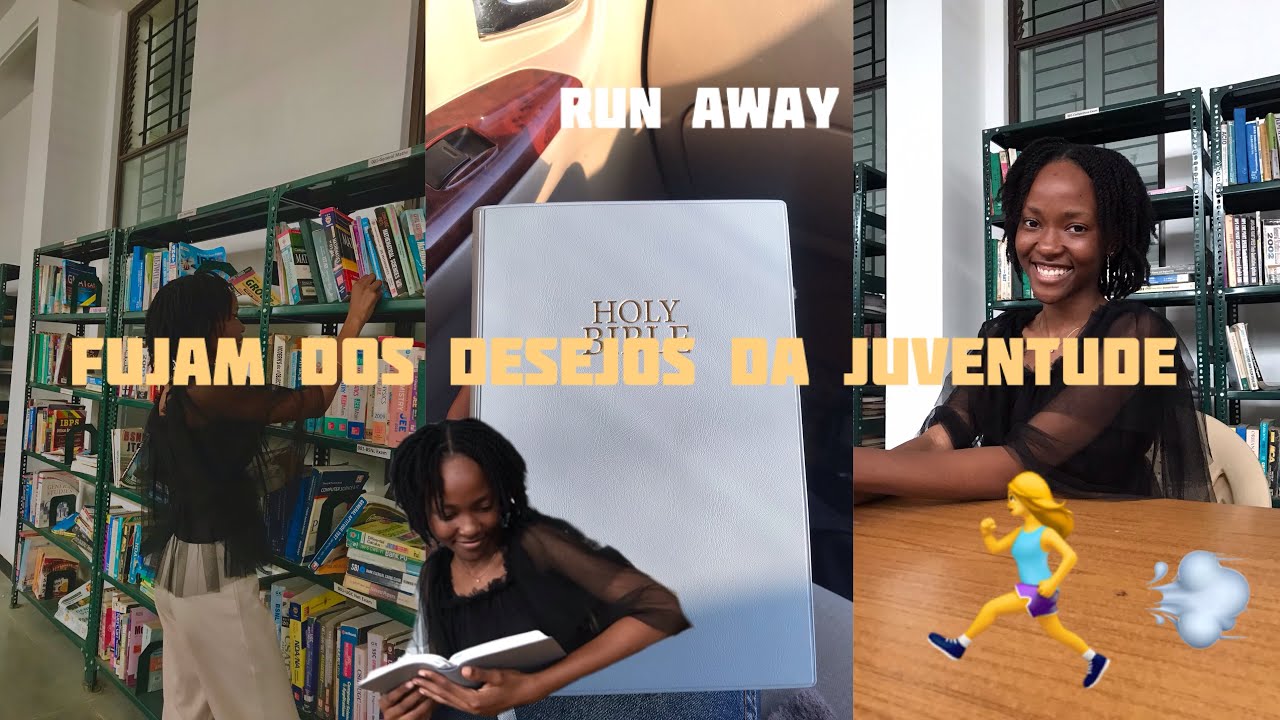 FUJA DOS DESEJOS DA JUVENTUDE🏃🏾‍♀️💨 (2 Timóteo 2:22)