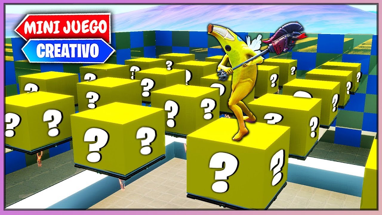 NUEVO MINIJUEGO *LUCKY BLOCKS* (FORTNITE MINIJUEGOS)