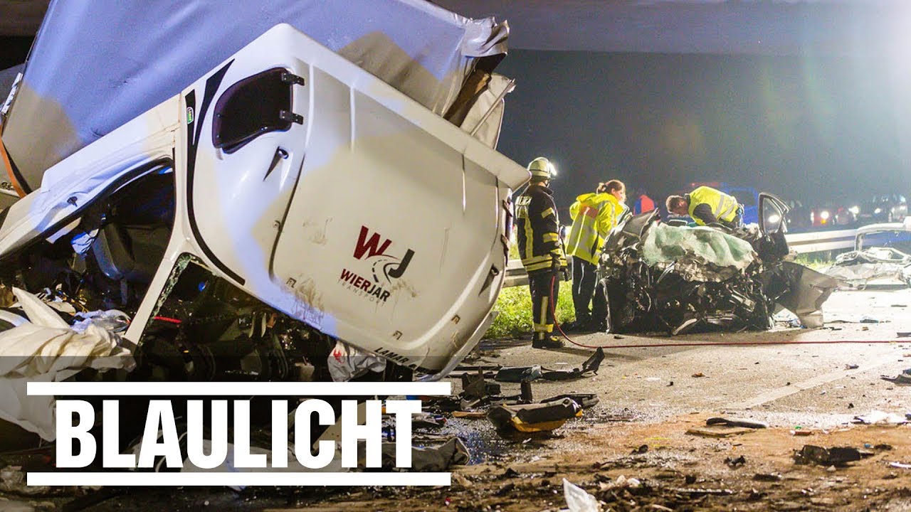 Geisterfahrer auf der Autobahn - 3 Tote auf A67